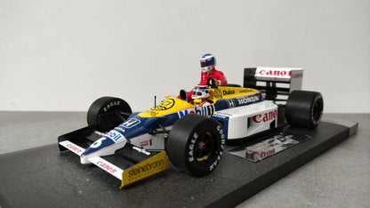 Minichamps Williams Honda FW11 Nelson Piquet Keke Rosberg Taxi German GP 1986 1/18 117860106
