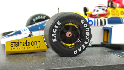 Minichamps Williams Honda FW11 Nelson Piquet Keke Rosberg Taxi German GP 1986 1/18 117860106