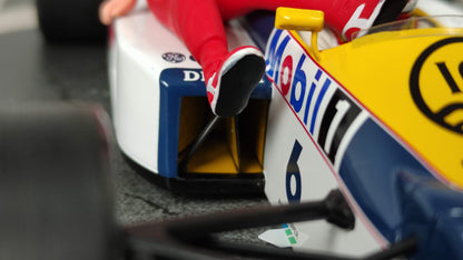 Minichamps Williams Honda FW11 Nelson Piquet Keke Rosberg Taxi German GP 1986 1/18 117860106