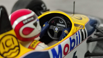 Minichamps Williams Honda FW11 Nelson Piquet Keke Rosberg Taxi German GP 1986 1/18 117860106