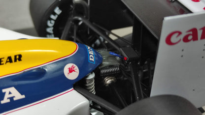 Minichamps Williams Honda FW11 Nelson Piquet Keke Rosberg Taxi German GP 1986 1/18 117860106