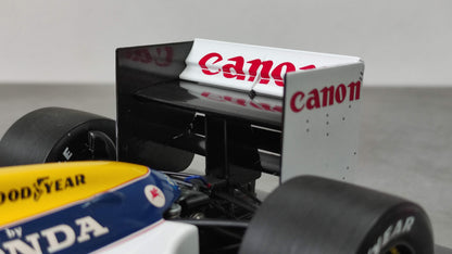 Minichamps Williams Honda FW11 Nelson Piquet Keke Rosberg Taxi German GP 1986 1/18 117860106