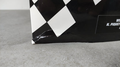 Minichamps Williams Honda FW11 Nelson Piquet Keke Rosberg Taxi German GP 1986 1/18 117860106