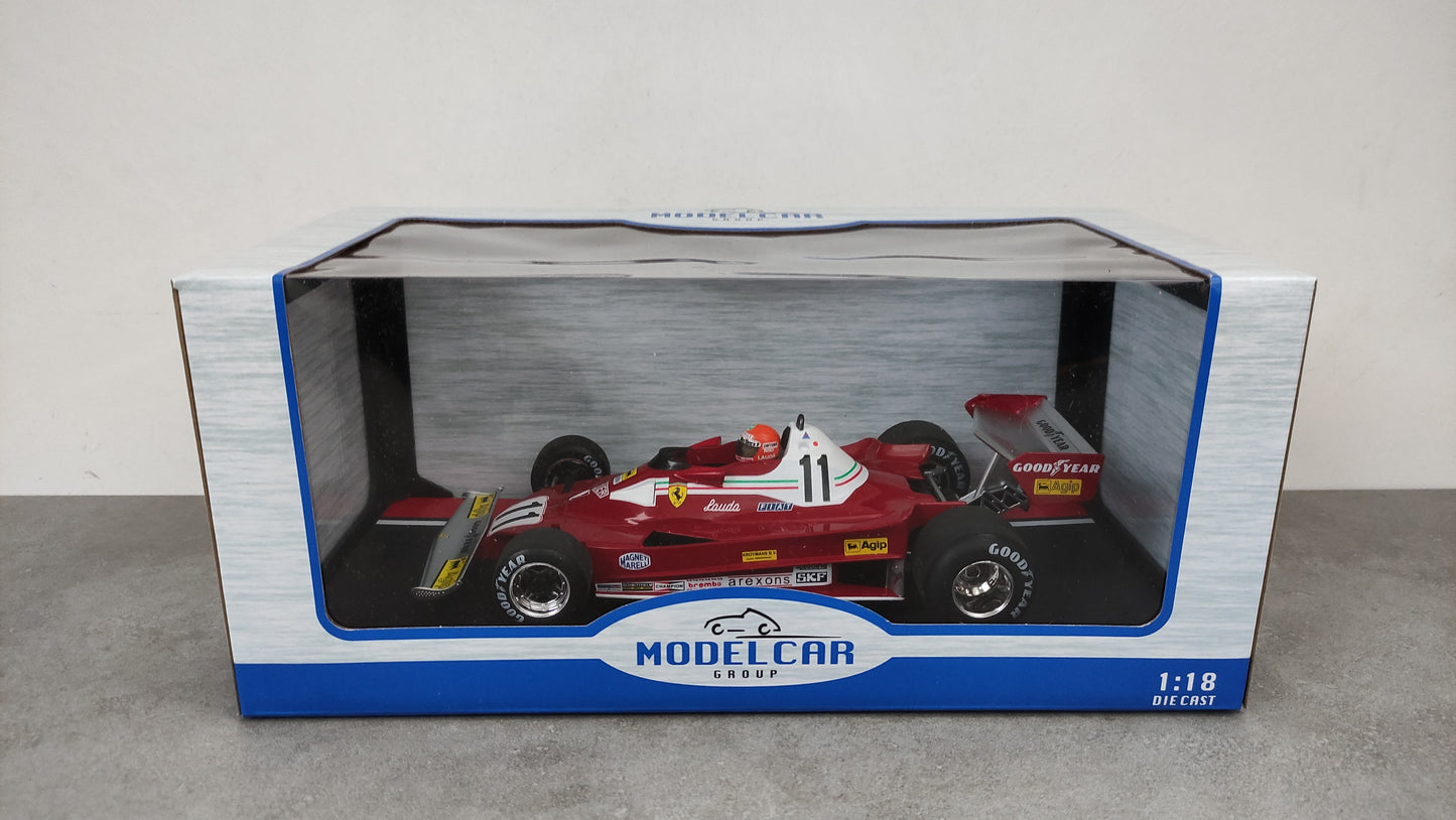 Model Car Group Ferrari 312 T2B Niki Lauda winner Dutch GP 1977 F1 World Champion 1/18 MCG18602F