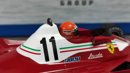 Model Car Group Ferrari 312 T2B Niki Lauda winner Dutch GP 1977 F1 World Champion 1/18 MCG18602F