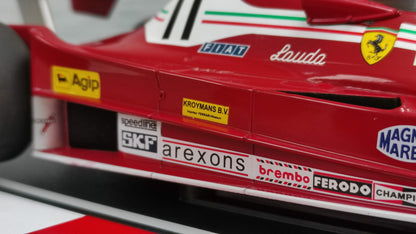 Model Car Group Ferrari 312 T2B Niki Lauda winner Dutch GP 1977 F1 World Champion 1/18 MCG18602F