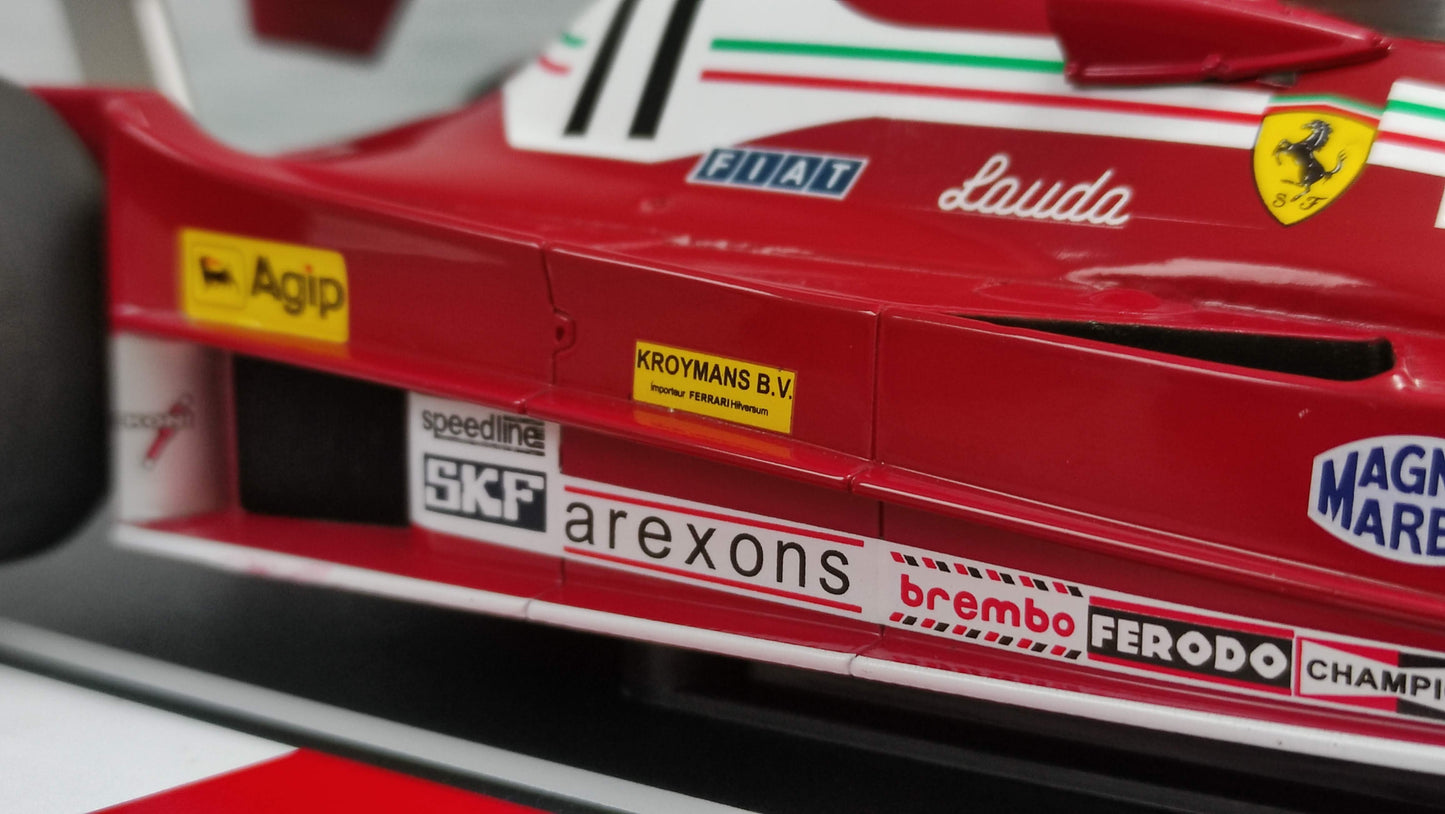 Model Car Group Ferrari 312 T2B Niki Lauda winner Dutch GP 1977 F1 World Champion 1/18 MCG18602F