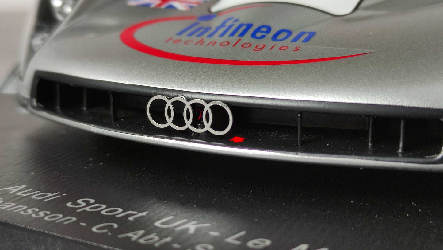 Spark Audi R8C N°9 24H Le Mans 1999 Audi Sport UK 1/18 18S339