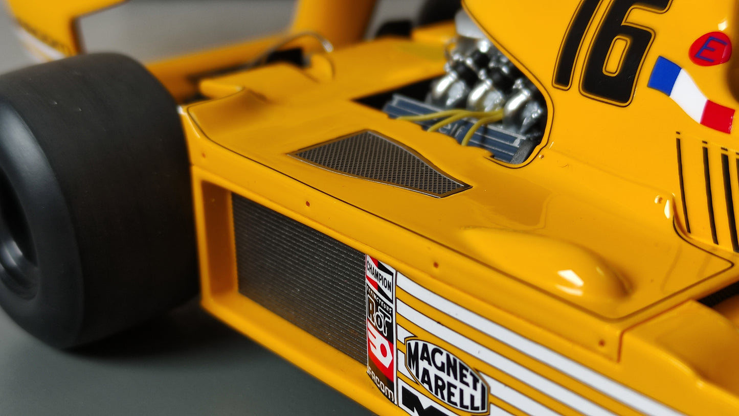 Spark Renault RS01 Rene Arnoux 1979 Belgian GP 1/18 18S502