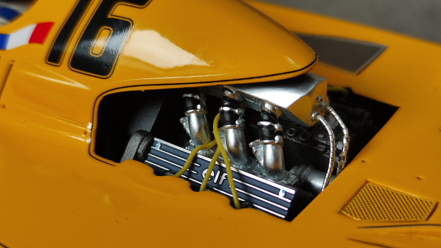 Spark Renault RS01 Rene Arnoux 1979 Belgian GP 1/18 18S502