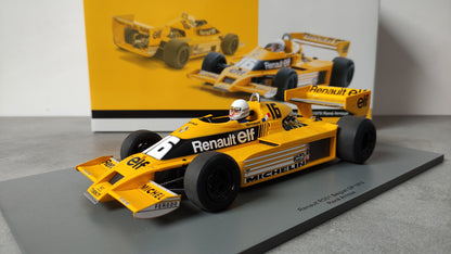 Spark Renault RS01 Rene Arnoux 1979 Belgian GP 1/18 18S502