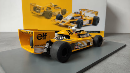 Spark Renault RS01 Rene Arnoux 1979 Belgian GP 1/18 18S502