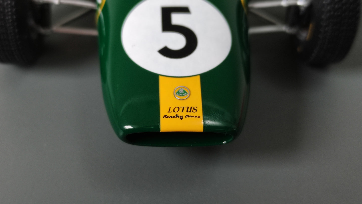 Spark Lotus 33 Jim Clark winner British GP 1965 1/18 18S416
