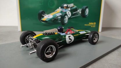 Spark Lotus 33 Jim Clark winner British GP 1965 1/18 18S416