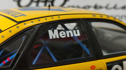 Otto Models Williams Renault Laguna BTCC Alain Menu Champion 1997 1/18 OT375