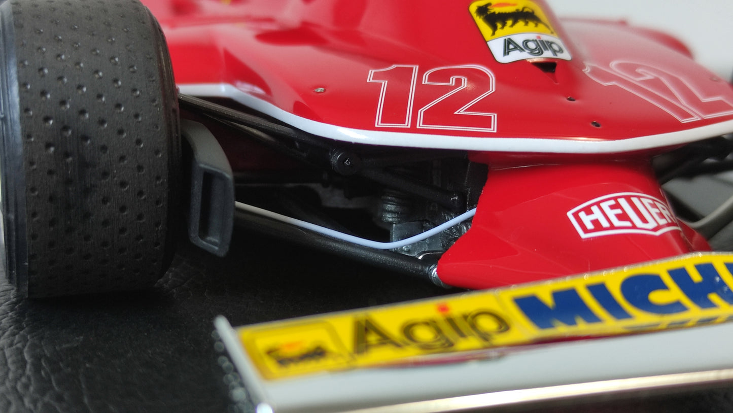 GP Replicas Ferrari 312T4 Gilles Villeneuve 1979 Dutch GP 1/18 GP002CN