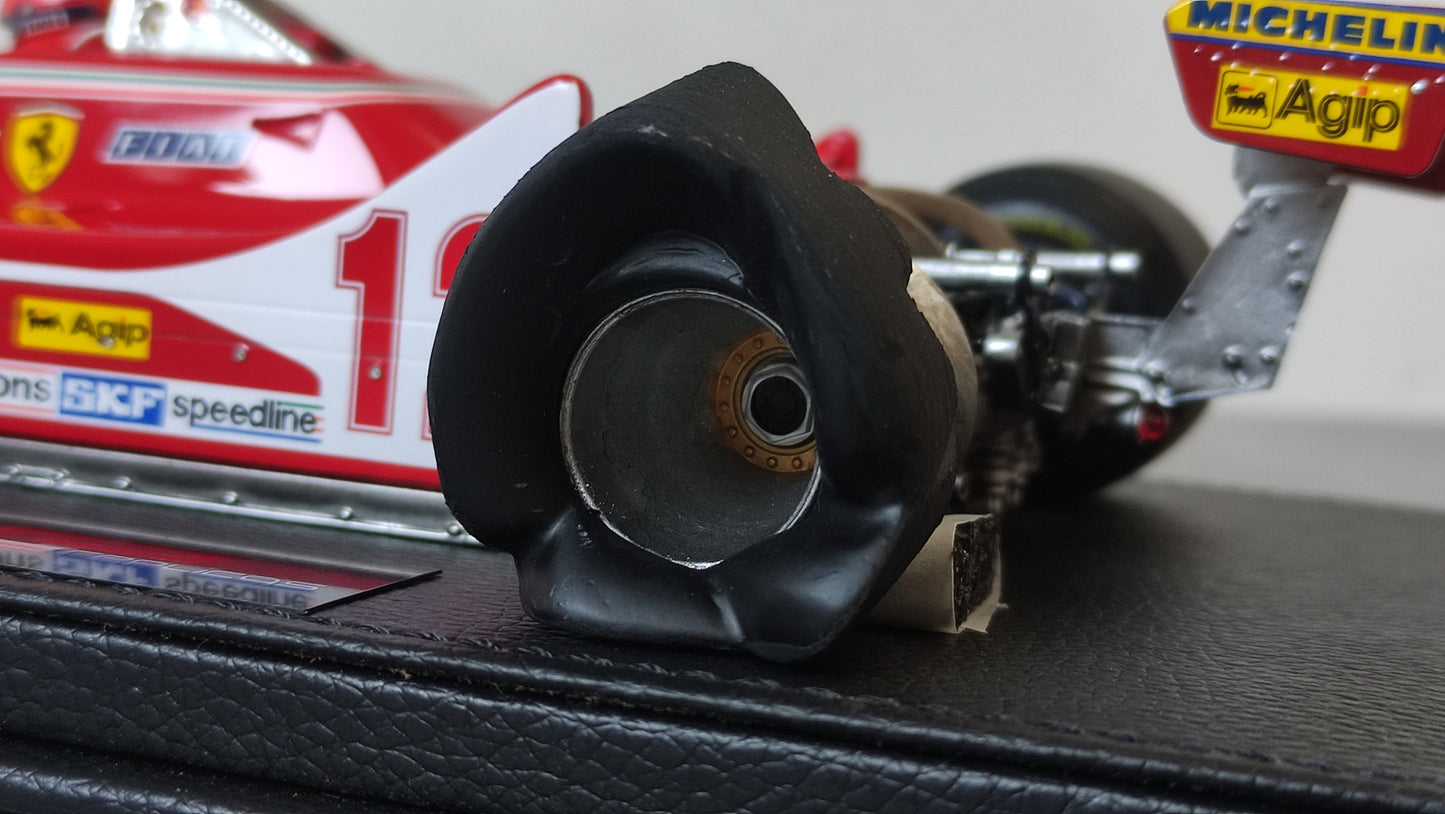 GP Replicas Ferrari 312T4 Gilles Villeneuve 1979 Dutch GP 1/18 GP002CN