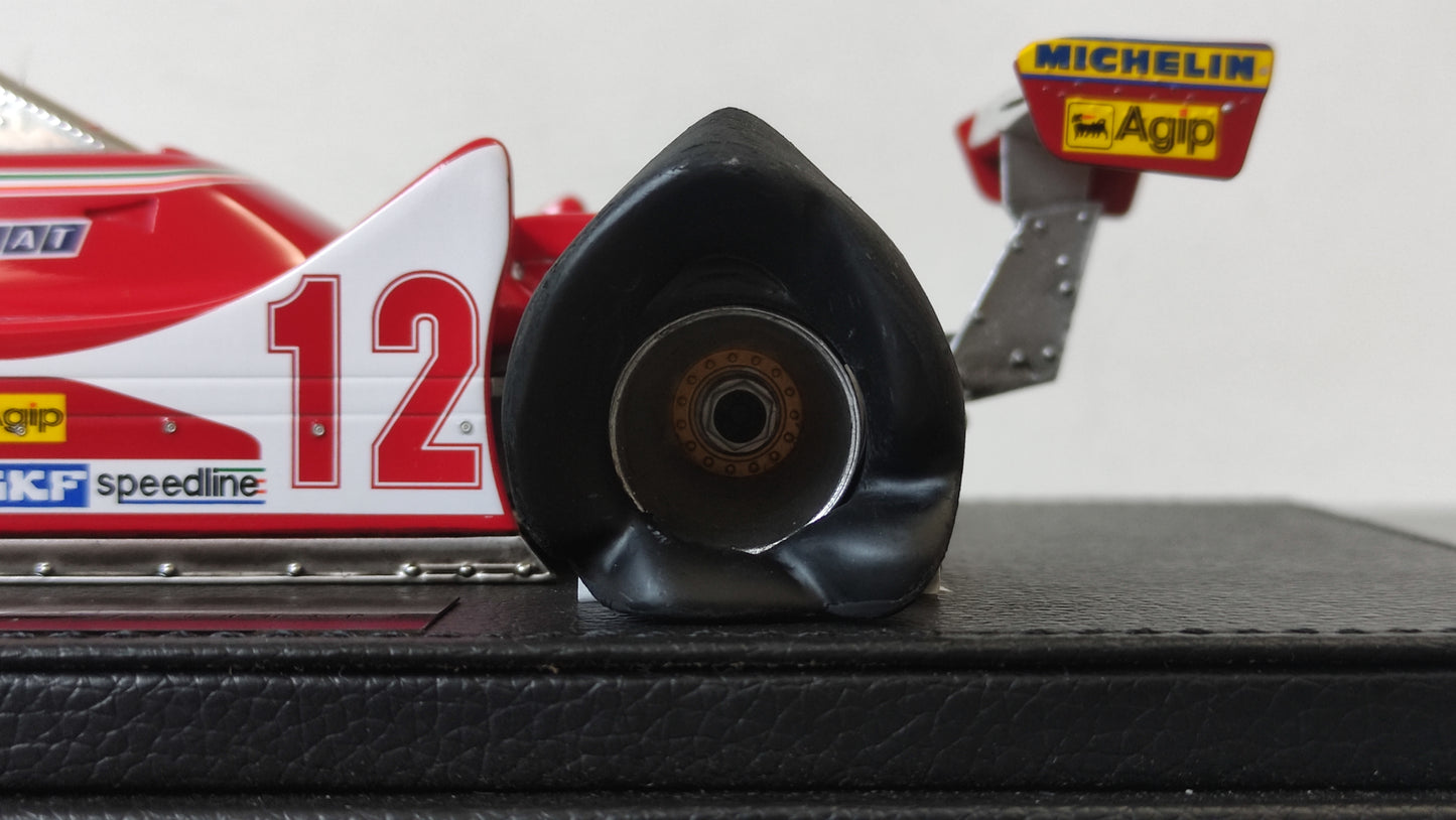GP Replicas Ferrari 312T4 Gilles Villeneuve 1979 Dutch GP 1/18 GP002CN