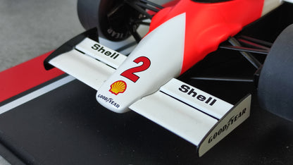 Model Car Group Mclaren TAG MP4/2b Alain Prost Winner Monaco GP 1985 F1 World Champion 1/18 MCG18606F