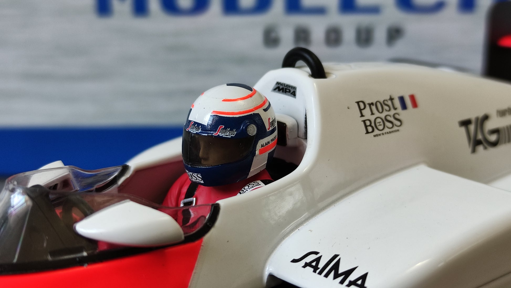 Diecast model cars McLaren F1 1986 1/43 Solido 1986 MP4/2 C No.1 A.Prost Collect Diecast model cars McLaren F1 1986 1/43 Solido 1986 MP4/2 C No.1 A.Prost Collect