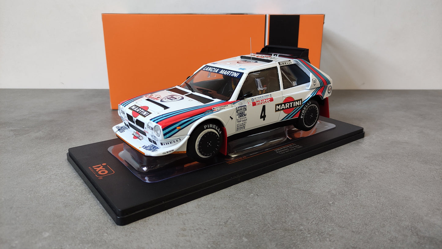 IXO Lancia Delta S4 Henri Toivonen/Cresto 1986 Tour de Corse 1/18 RMC083B