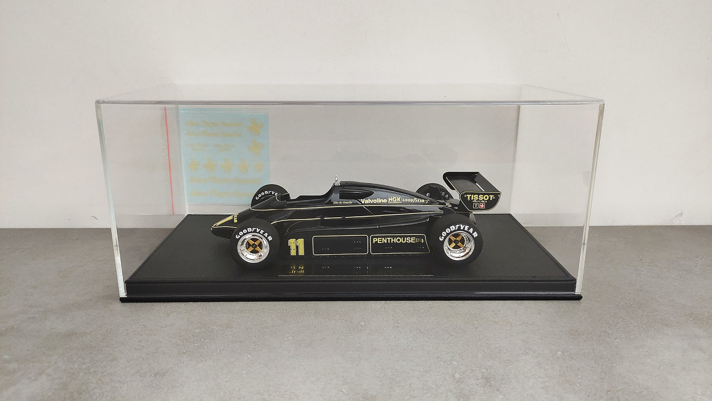 GP Replicas JPS Lotus Ford 91 Elio de Angelis 1982 1/18 GP066A