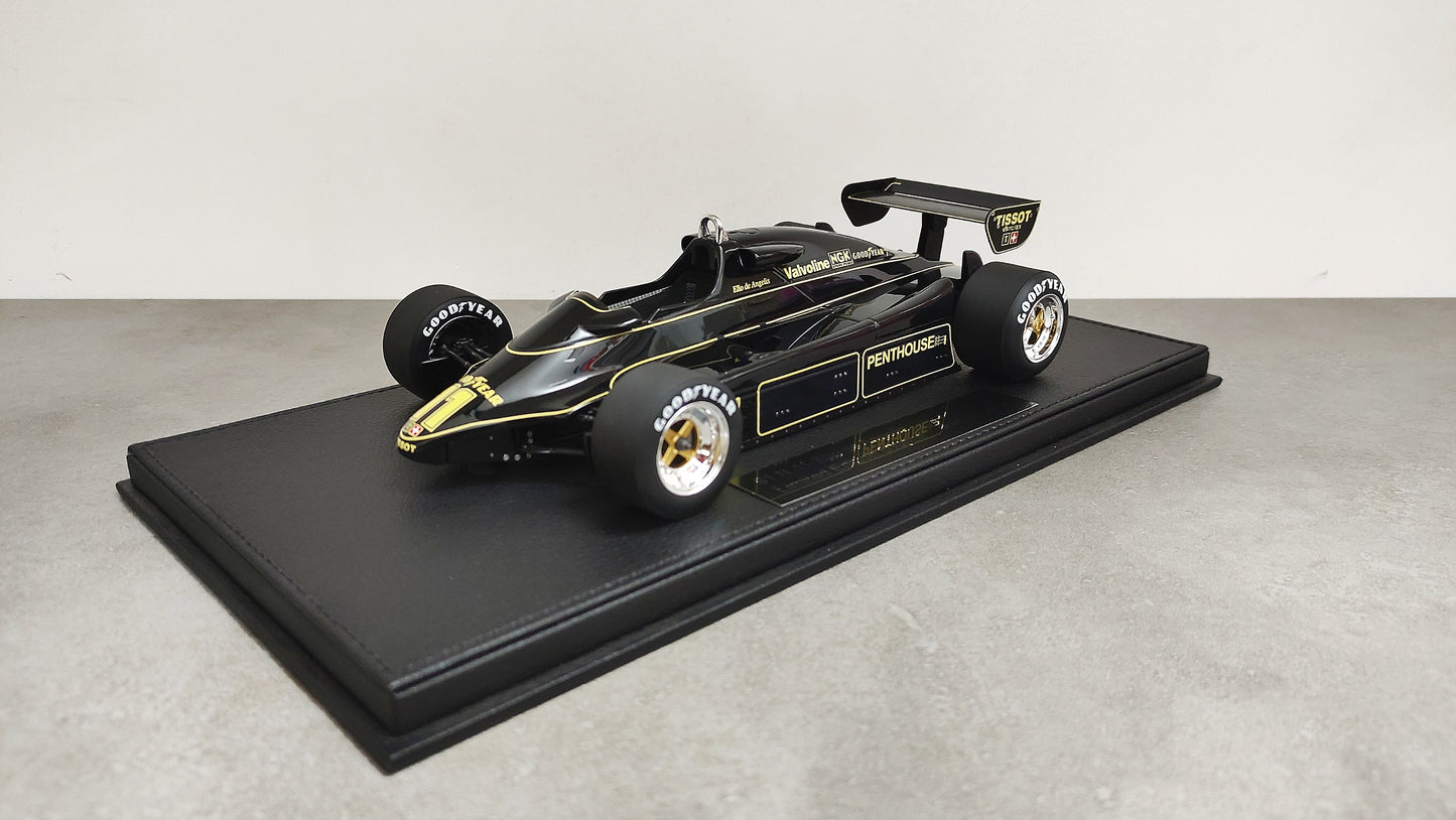 GP Replicas JPS Lotus Ford 91 Elio de Angelis 1982 1/18 GP066A