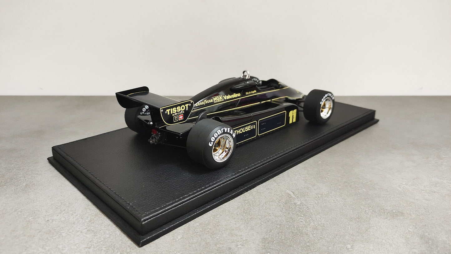 GP Replicas JPS Lotus Ford 91 Elio de Angelis 1982 1/18 GP066A