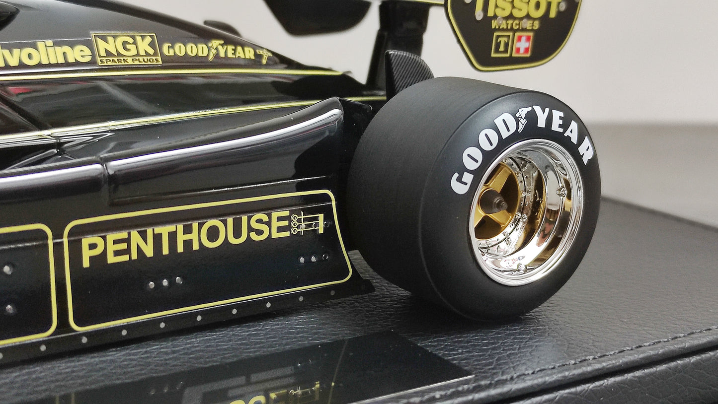 GP Replicas JPS Lotus Ford 91 Elio de Angelis 1982 1/18 GP066A