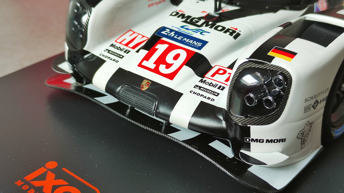 IXO Porsche 919 Hybrid #19 2015 Le Mans 24hrs Winners 1/18 SP919-1804