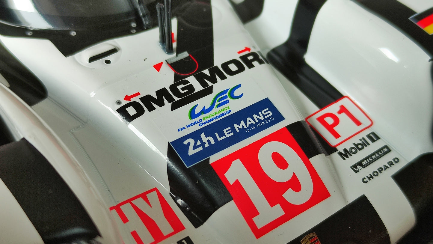 IXO Porsche 919 Hybrid #19 2015 Le Mans 24hrs Winners 1/18 SP919-1804