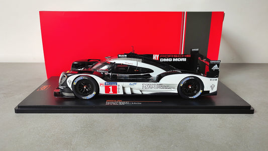 IXO Porsche 919 Hybrid #1 Webber/Hartley/Bernhard 2016 Le Mans 24hrs 1/18 SP919-1822