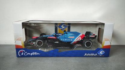 Solido Alpine F1 A521 Renault Fernando Alonso 2021 Portugese GP 1/18 S1808101