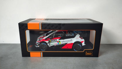 IXO Toyota Yaris WRC Ott Tanak 2019 Rally Sweden winner 1/18 RMC039A