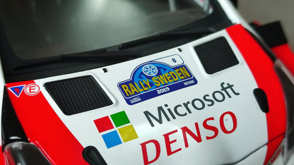 IXO Toyota Yaris WRC Ott Tanak 2019 Rally Sweden winner 1/18 RMC039A