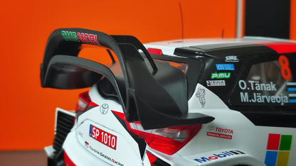 IXO Toyota Yaris WRC Ott Tanak 2019 Rally Sweden winner 1/18 RMC039A