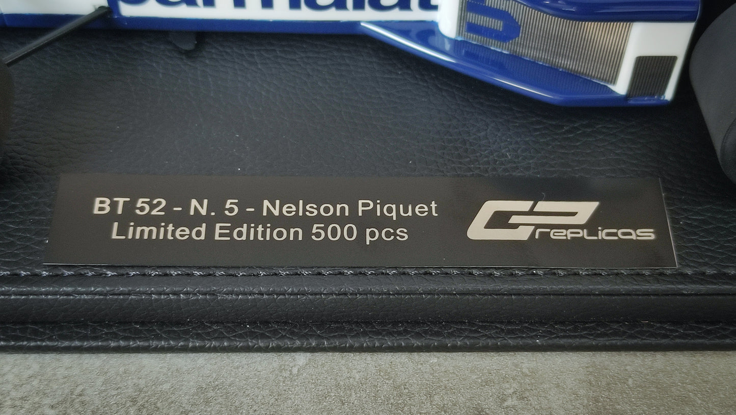 GP Replicas Brabham BWM BT52 Nelson Piquet 1983 F1 World Champion 1/18 GP102A