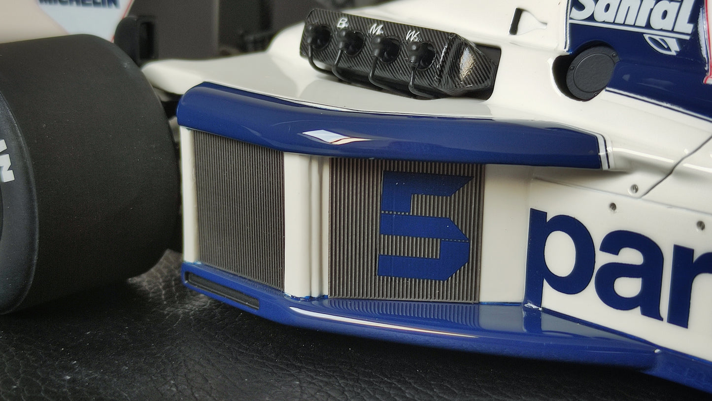 GP Replicas Brabham BWM BT52 Nelson Piquet 1983 F1 World Champion 1/18 GP102A