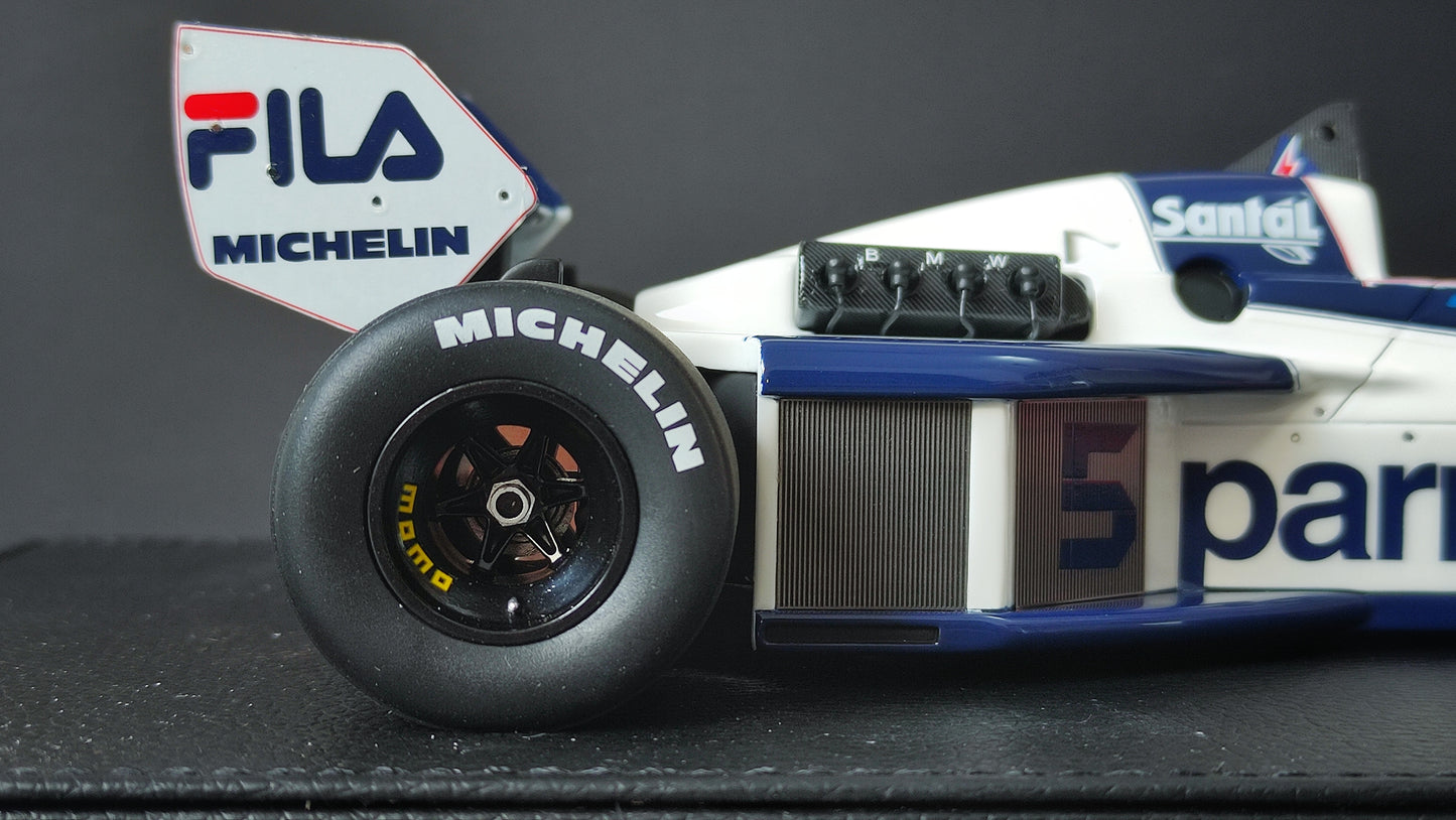 GP Replicas Brabham BWM BT52 Nelson Piquet 1983 F1 World Champion 1/18 GP102A