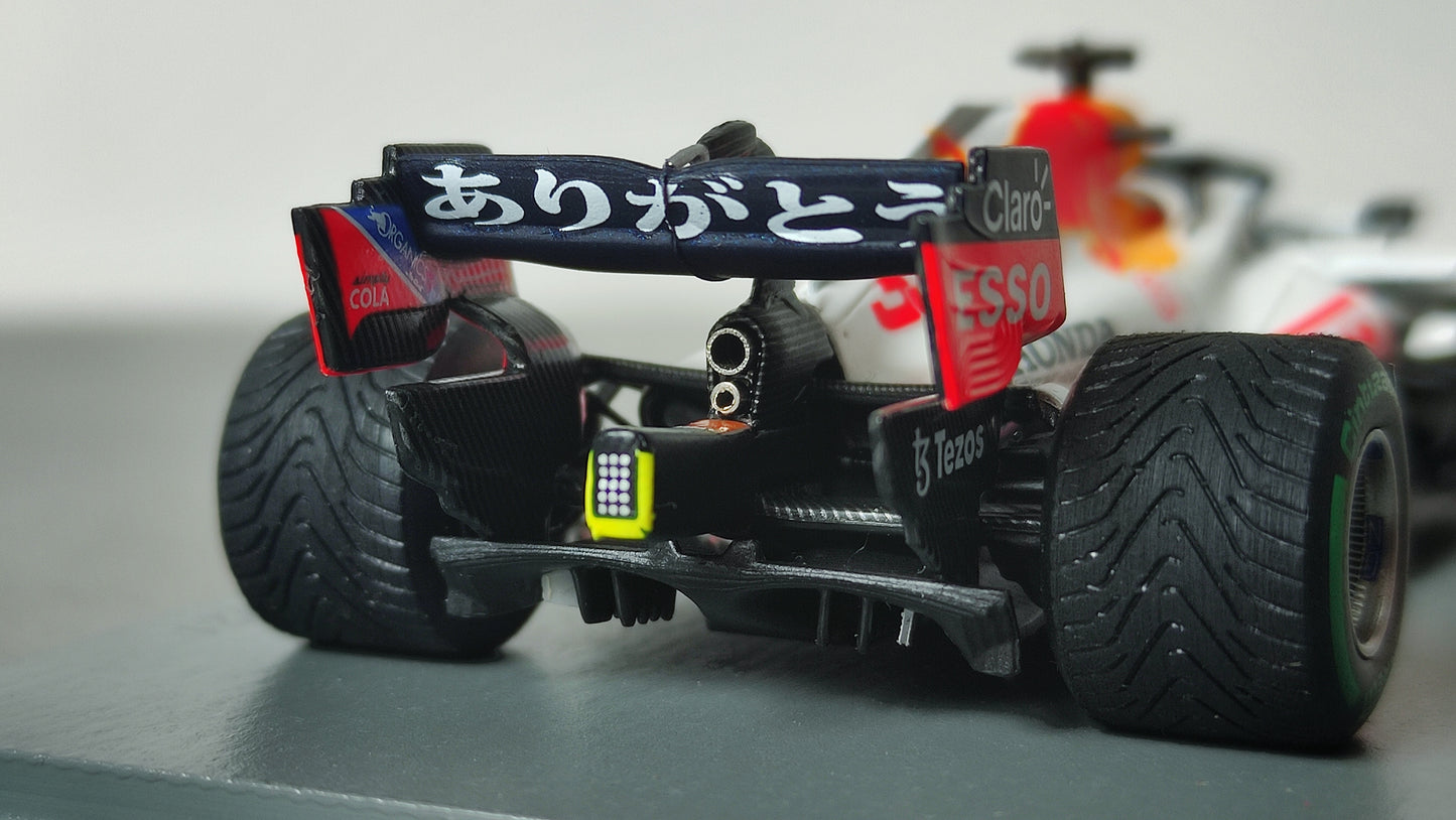 Spark Red Bull Honda RB16B Max Verstappen Turkish GP 2021 F1 Worldchampion 1/43 S7696