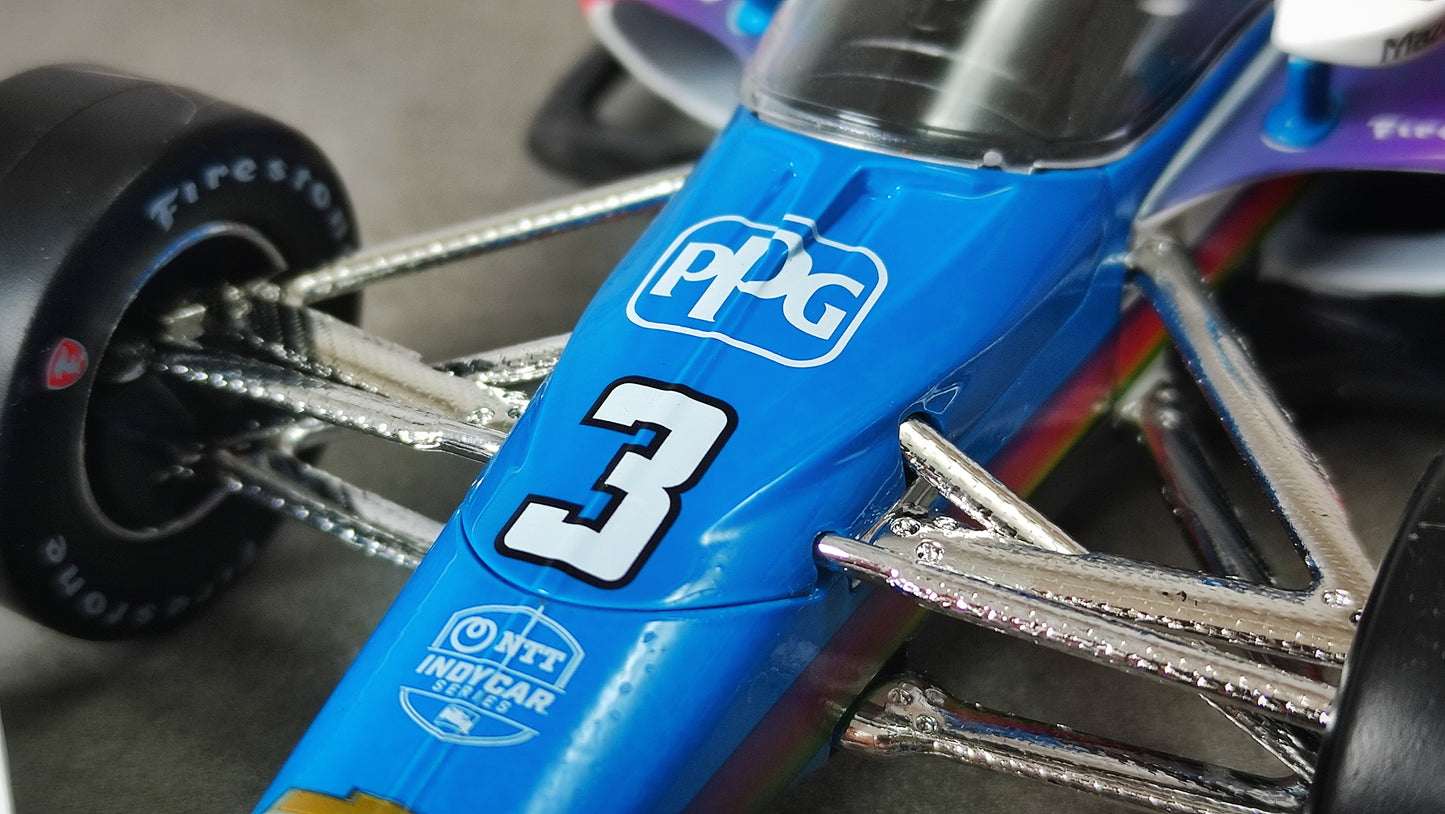 Greenlight Dallara Team Penske Chevrolet Indycar 2021 #3 PPG Scott Mclaughlin 1/18 11118