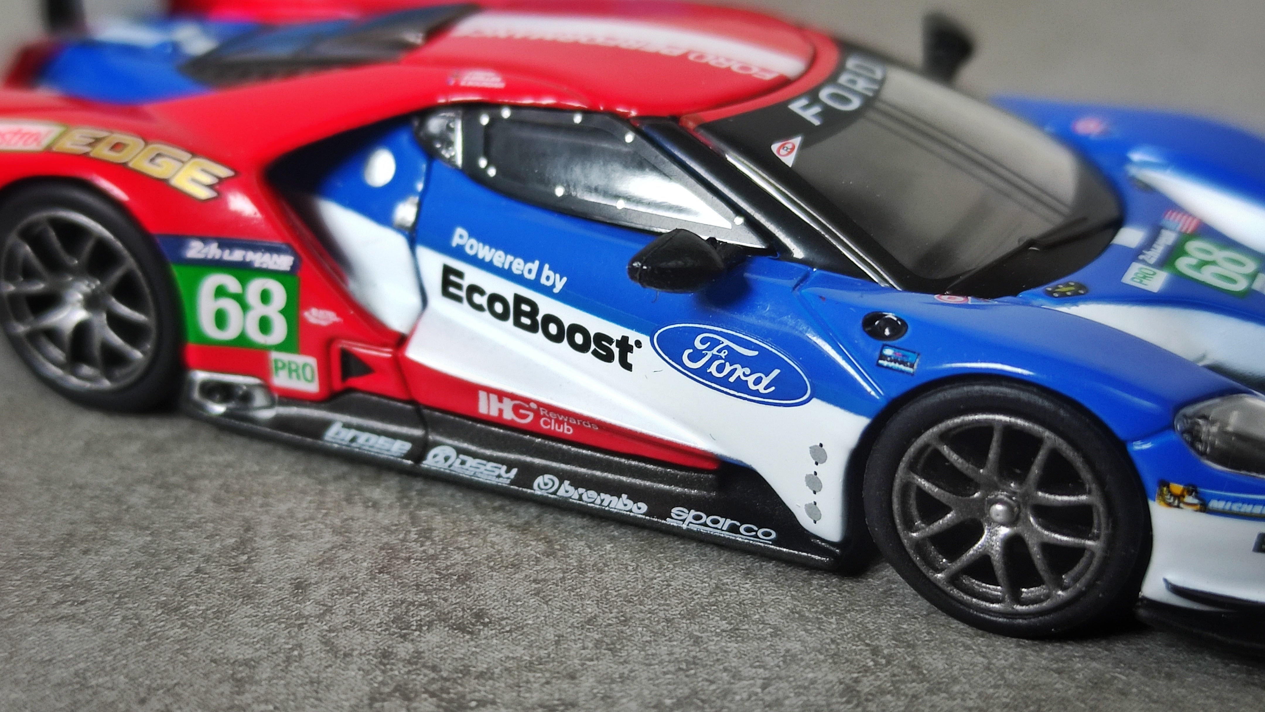 Mini GT TSM Ford GT LMGTE Pro #68 Ford Chip Ganassi Team USA Le