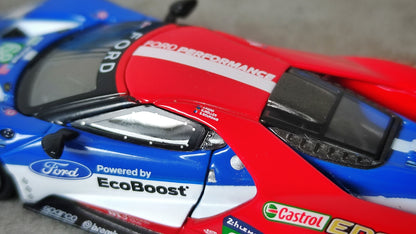 Mini GT TSM Ford GT LMGTE Pro #68 Ford Chip Ganassi Team USA Le Mans Winner 2016 1/64 MGT00278-L