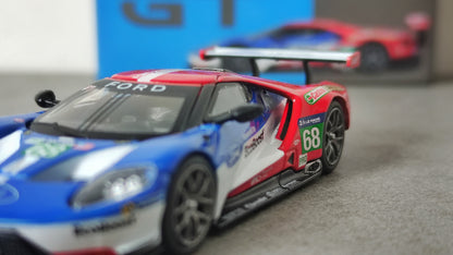 Mini GT TSM Ford GT LMGTE Pro #68 Ford Chip Ganassi Team USA Le Mans Winner 2016 1/64 MGT00278-L