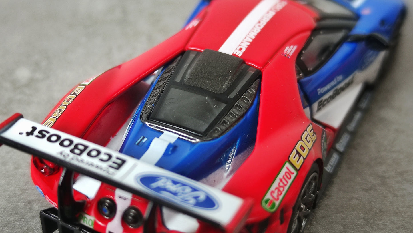 Mini GT TSM Ford GT LMGTE Pro #68 Ford Chip Ganassi Team USA Le Mans Winner 2016 1/64 MGT00278-L