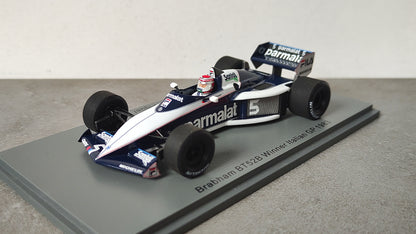 Spark Brabham BMW BT52B Nelson Piquet 1983 F1 World Champion Winner Italian GP 1/43 S7098
