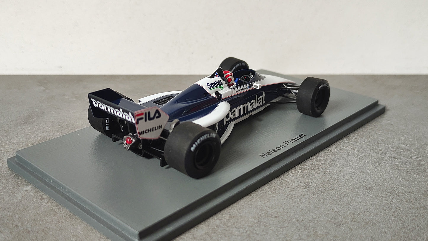 Spark Brabham BMW BT52B Nelson Piquet 1983 F1 World Champion Winner Italian GP 1/43 S7098