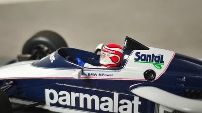 Spark Brabham BMW BT52B Nelson Piquet 1983 F1 World Champion Winner Italian GP 1/43 S7098