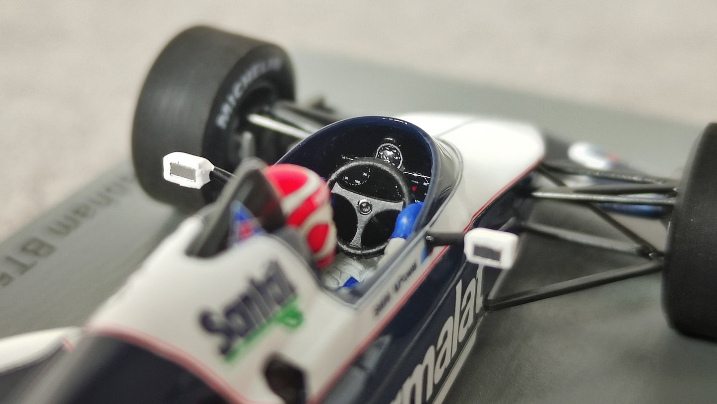 Spark Brabham BMW BT52B Nelson Piquet 1983 F1 World Champion Winner Italian GP 1/43 S7098