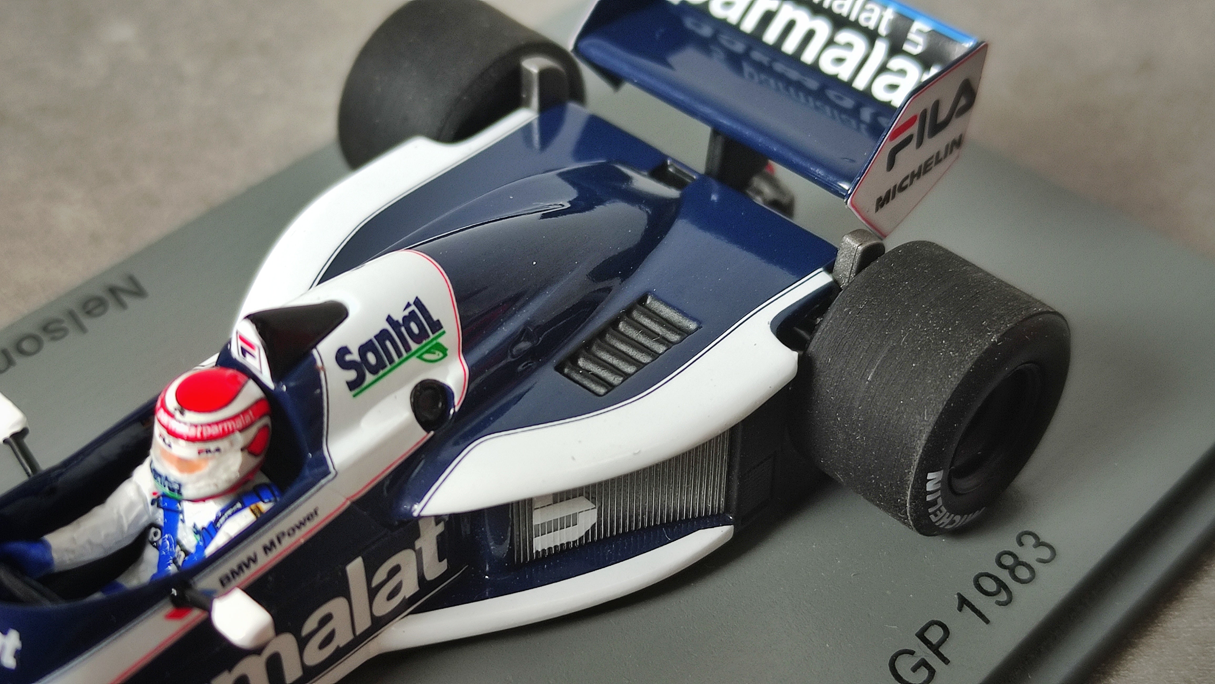 Spark Brabham BMW BT52B Nelson Piquet 1983 F1 World Champion